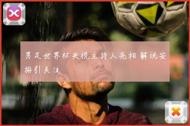 男足世界杯央视主持人亮相 解说安排引关注