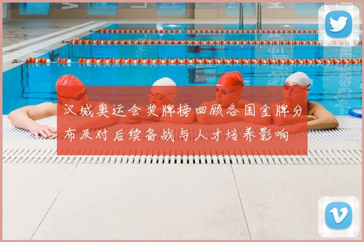 汉城奥运会奖牌榜回顾各国金牌分布及对后续备战与人才培养影响
