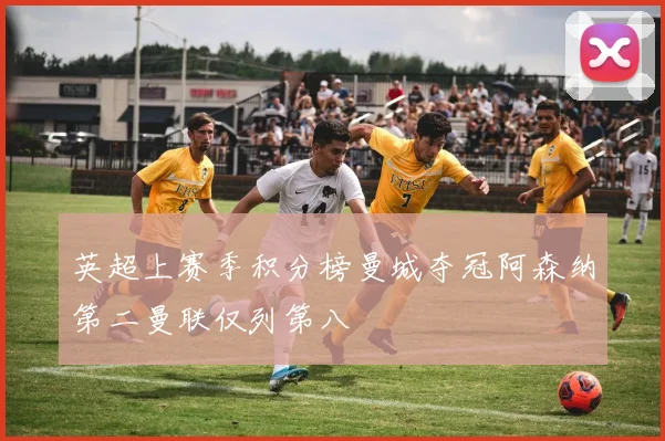 英超上赛季积分榜曼城夺冠阿森纳第二曼联仅列第八